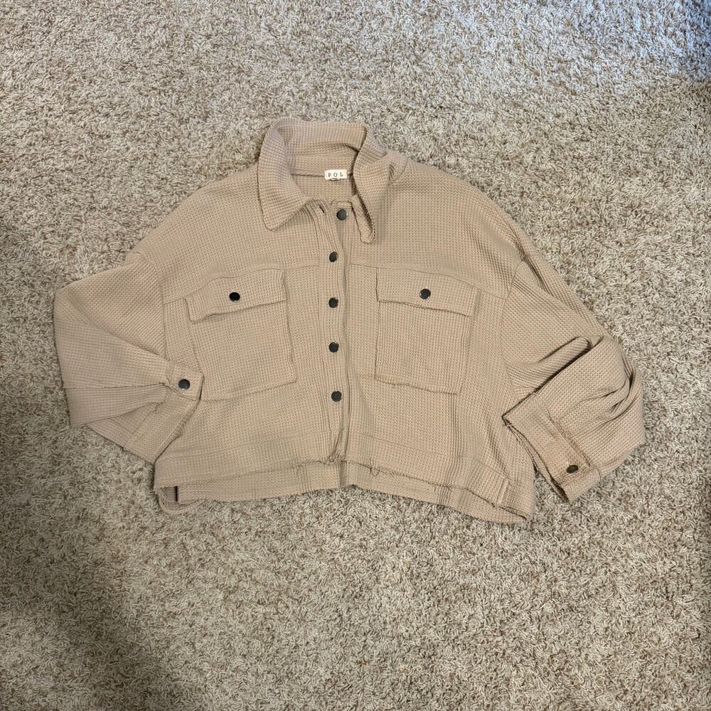 POL Waffle Shacket